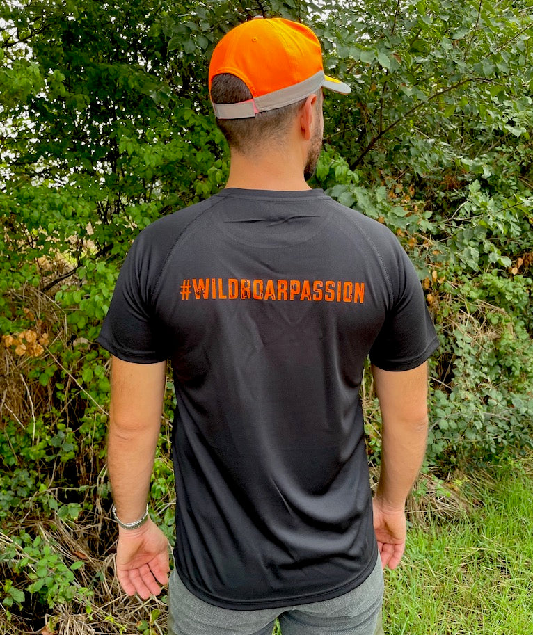 T-Shirt Tecnica #WILDBOARPASSION _ CACCIA AL CINGHIALE
